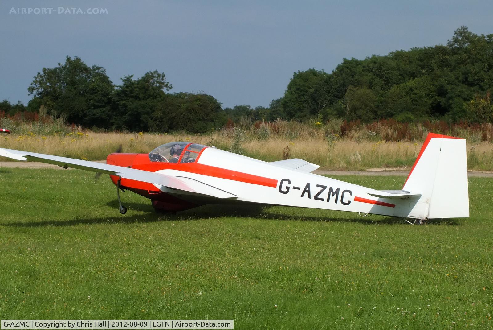 G-AZMC, 1972 Slingsby T-61A Falke C/N 1757, at Enstone Airfield