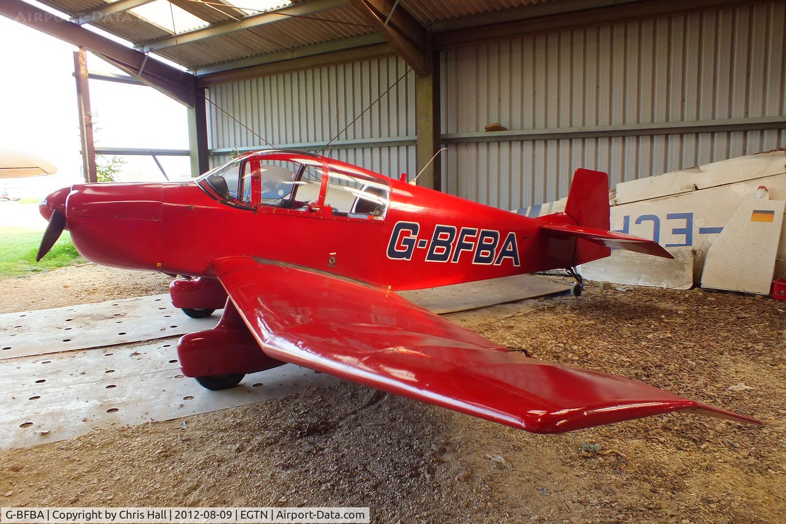G-BFBA, 1959 SAN Jodel DR-100A Ambassadeur C/N 88, at Enstone Airfield