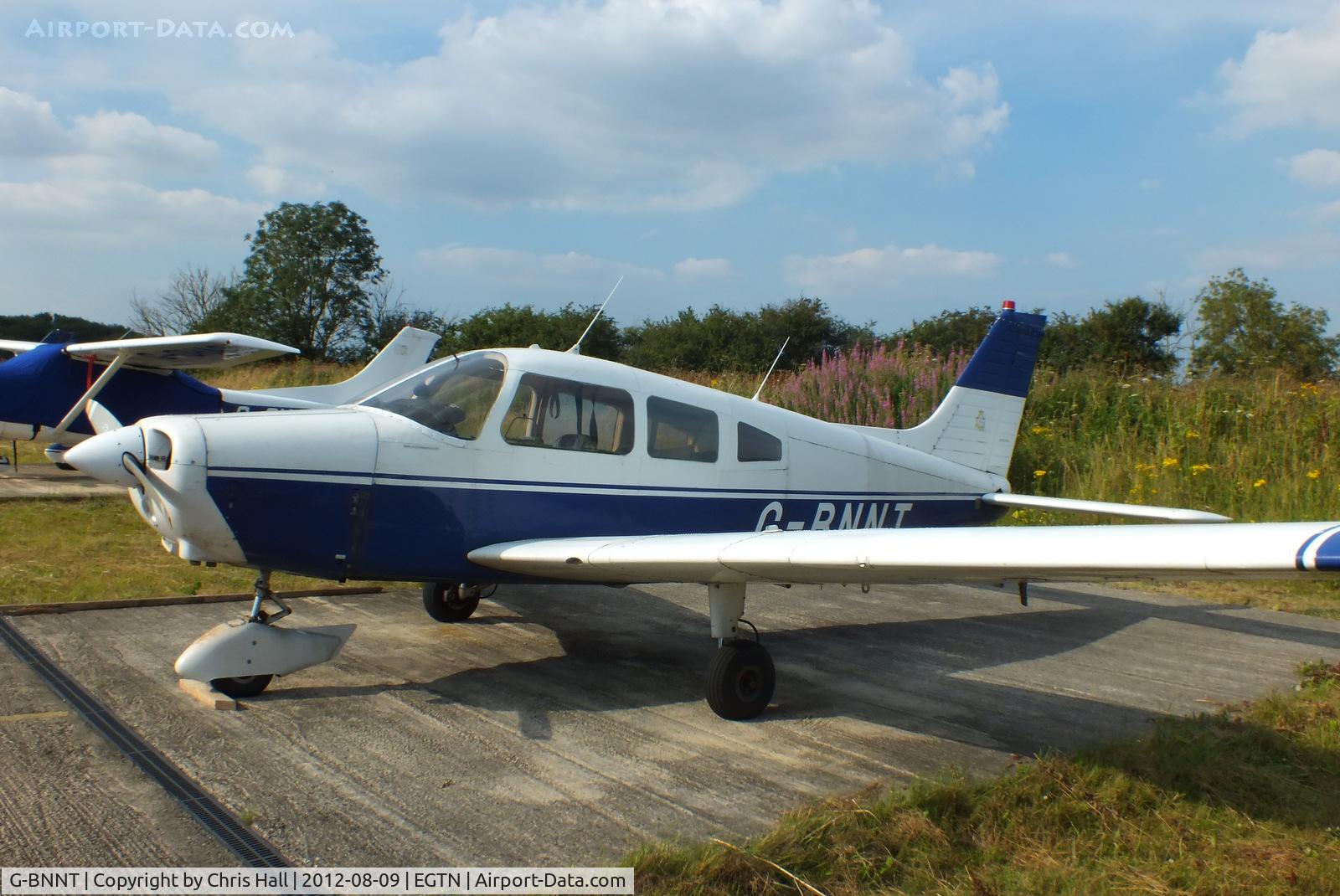 G-BNNT, 1976 Piper PA-28-151 Cherokee Warrior C/N 28-7615056, at Enstone Airfield