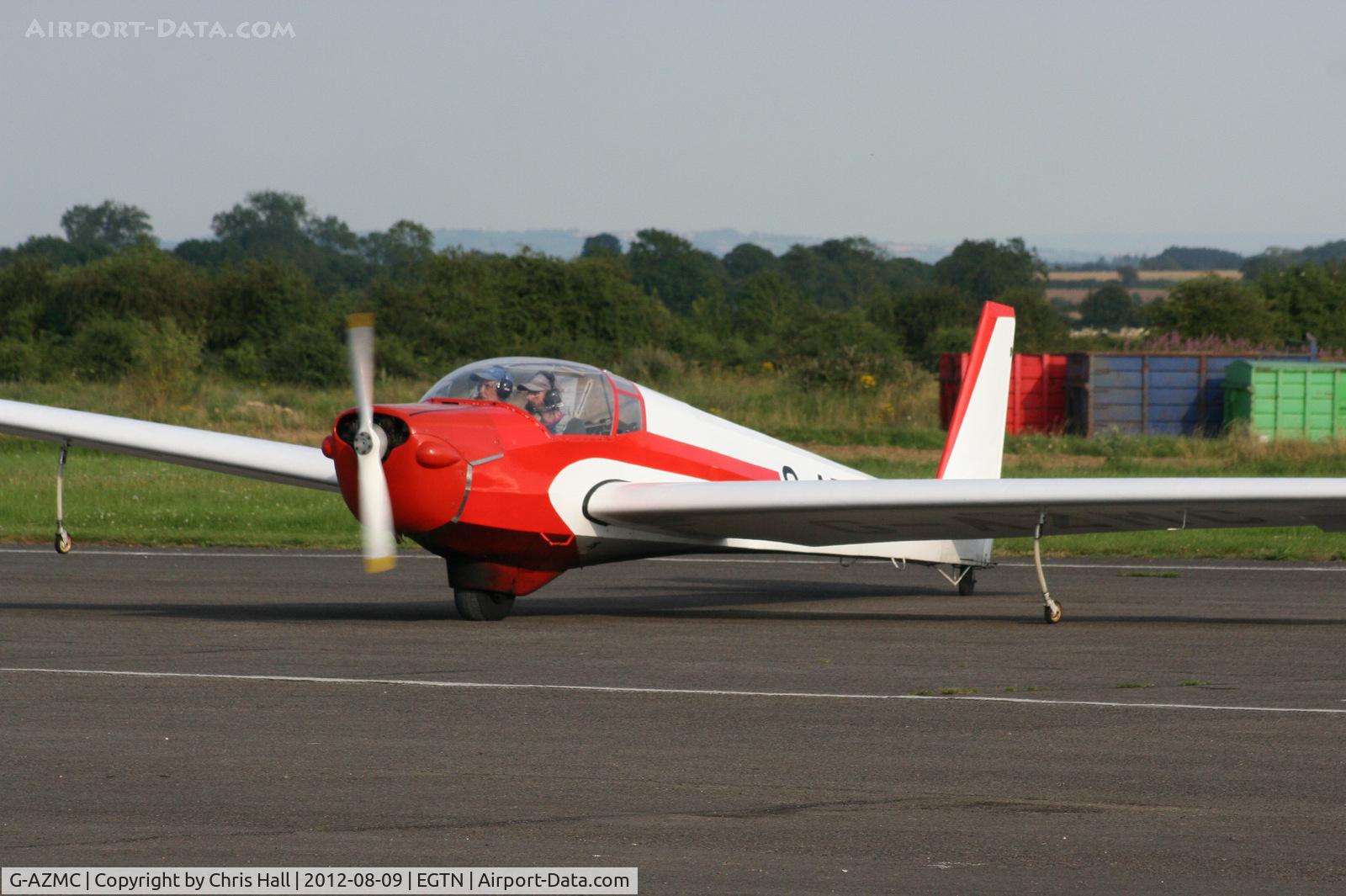 G-AZMC, 1972 Slingsby T-61A Falke C/N 1757, at Enstone Airfield