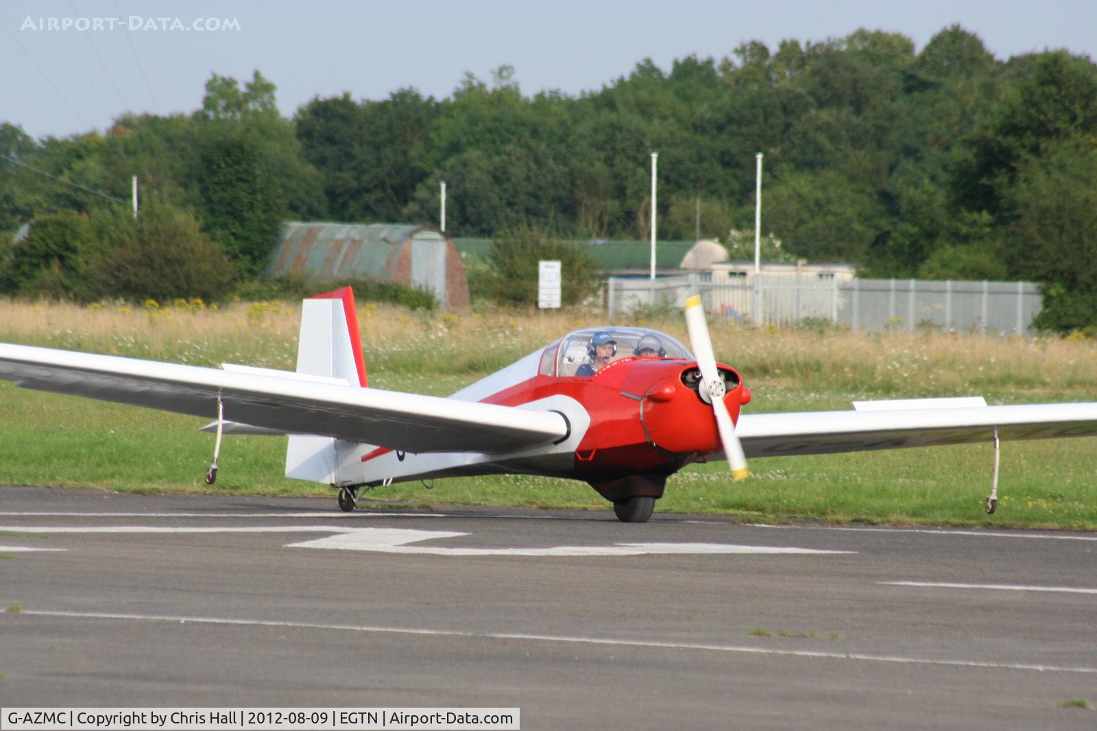 G-AZMC, 1972 Slingsby T-61A Falke C/N 1757, at Enstone Airfield