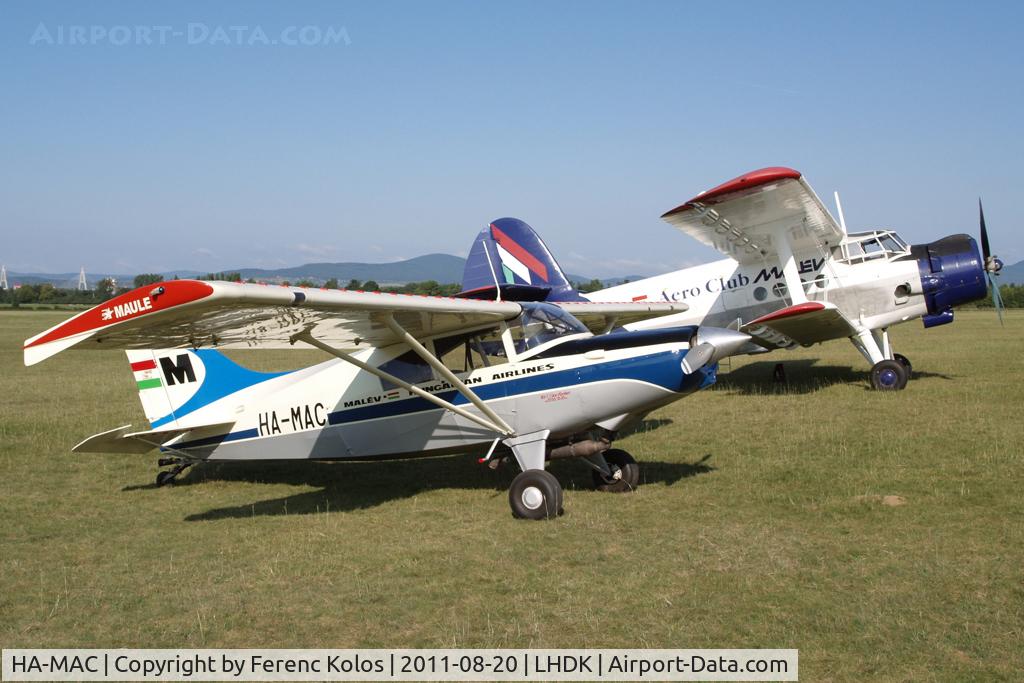 HA-MAC, Maule MX-7-235 Star Rocket C/N 10070C, Dunakeszi