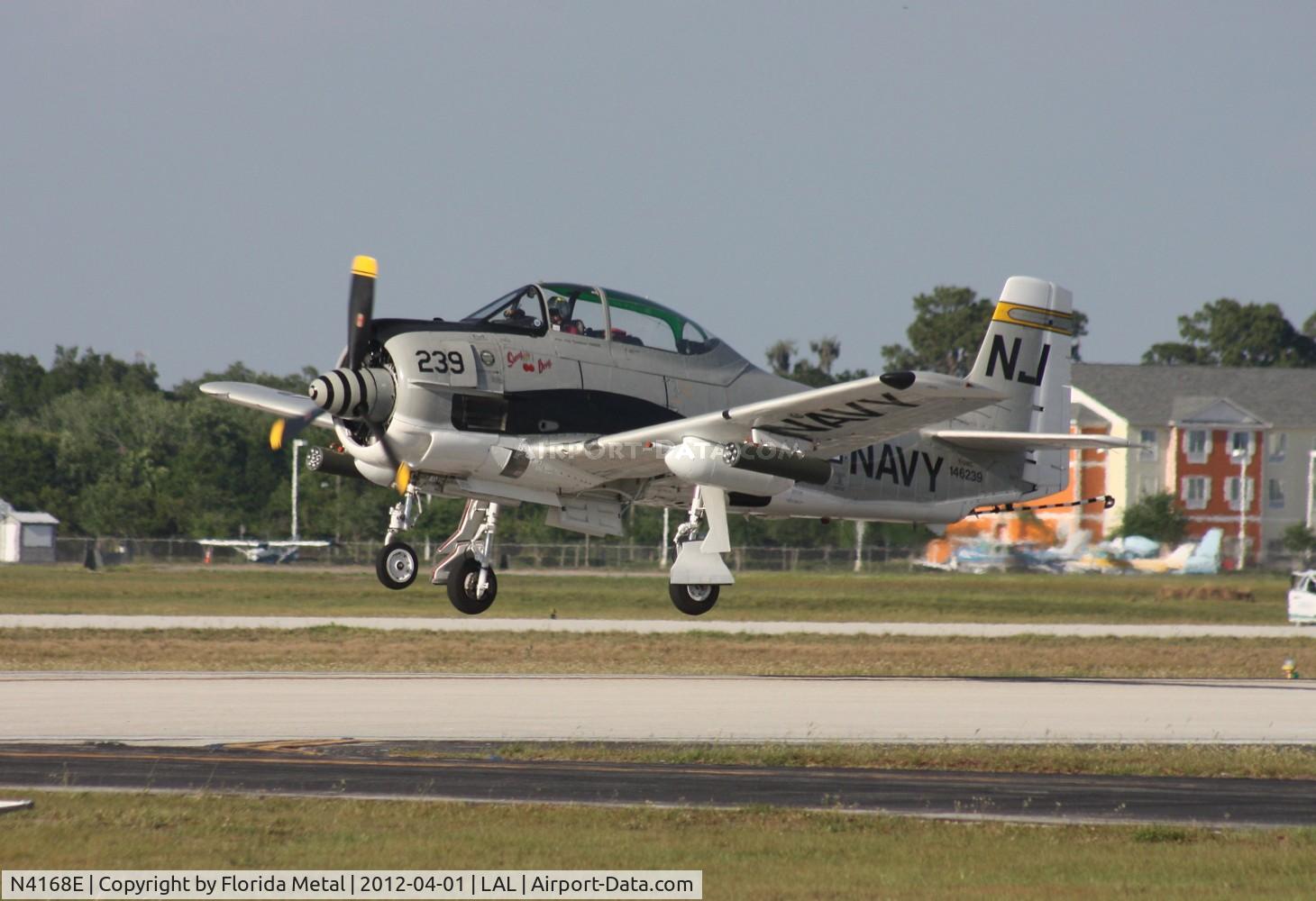N4168E, 1956 North American T-28C Trojan C/N 252-2, T-28C