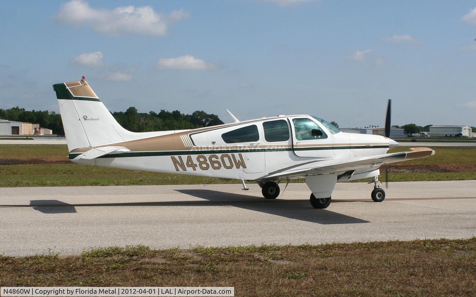 N4860W, 1966 Beech 35-C33A Debonair C/N CE-119, Beech 33