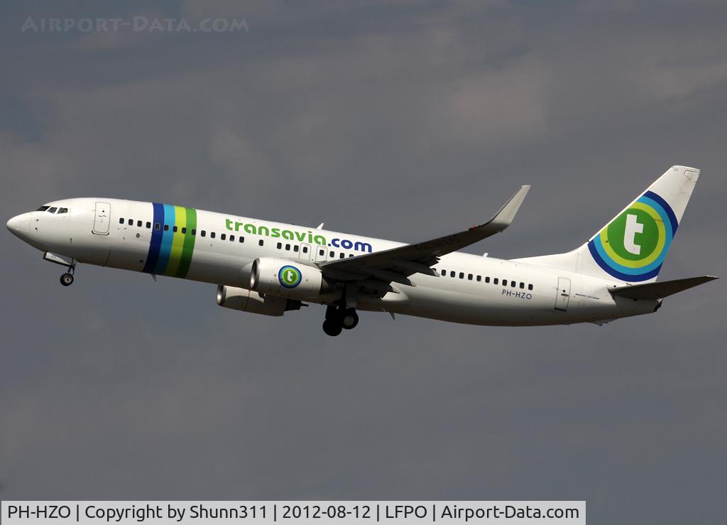 PH-HZO, 2007 Boeing 737-8K2 C/N 34169, Taking off from rwy 24