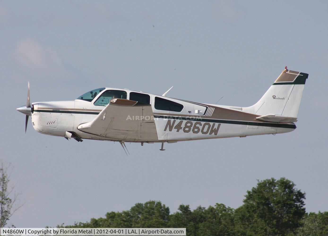 N4860W, 1966 Beech 35-C33A Debonair C/N CE-119, Beech 33