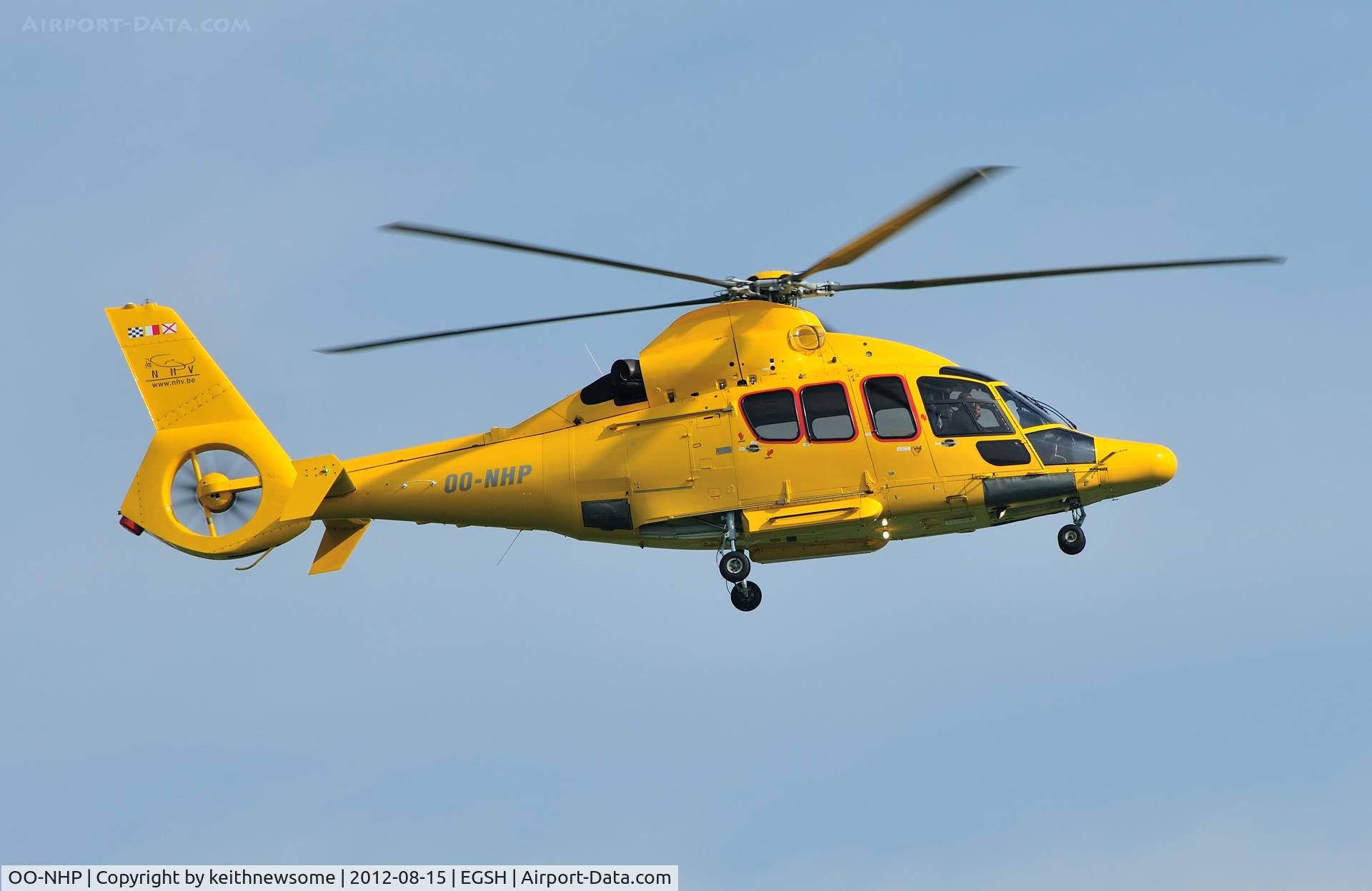 OO-NHP, 2007 Eurocopter EC-155B-1 C/N 6762, Formerly G-ISSU at a familiar airport with a new colour scheme ??