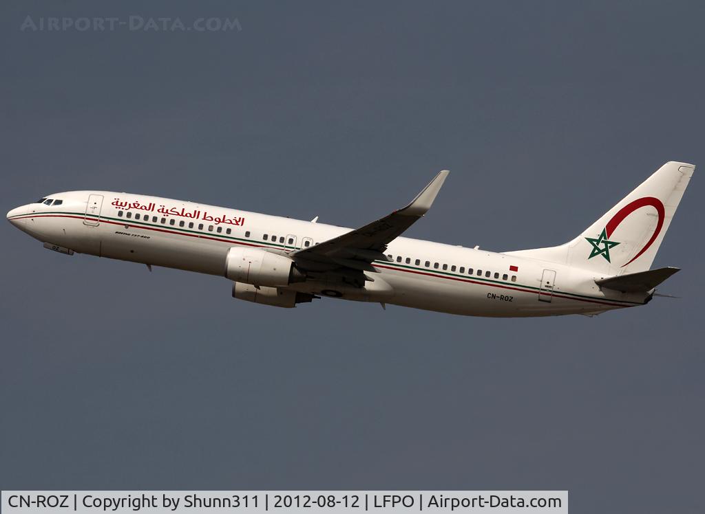 CN-ROZ, 2010 Boeing 737-8B6 C/N 33071, Taking off from rwy 24