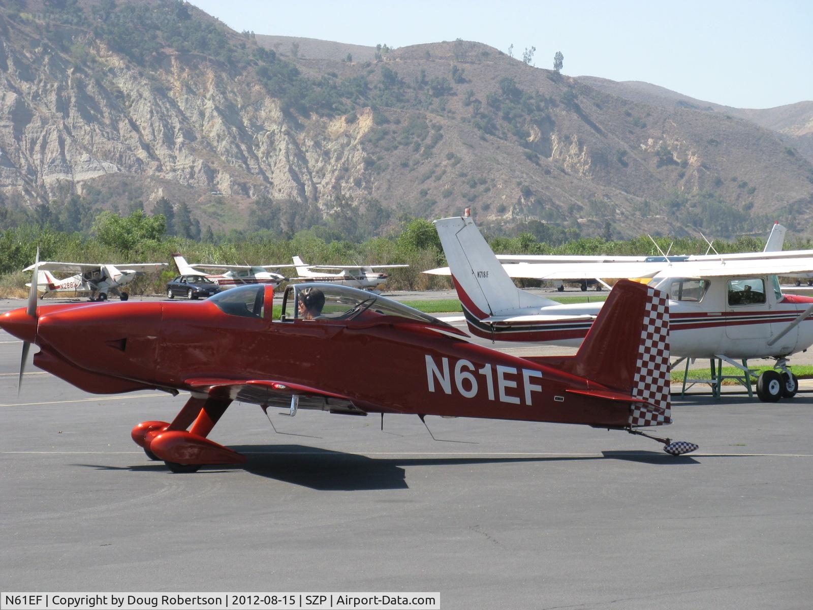 N61EF, 1989 Bushby Mustang II C/N M-II-1019, 1989 Forisch BUSHBY M-II MUSTANG II, Lycoming O-320 160 Hp, taxi to 22