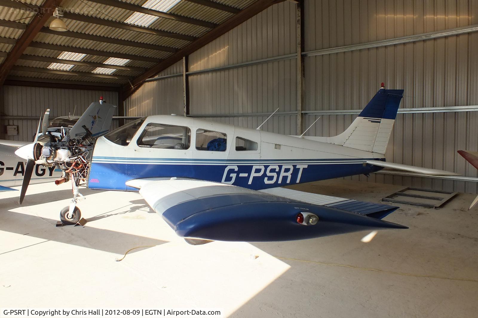 G-PSRT, 1976 Piper PA-28-151 Cherokee Warrior C/N 28-7615225, at Enstone Airfield