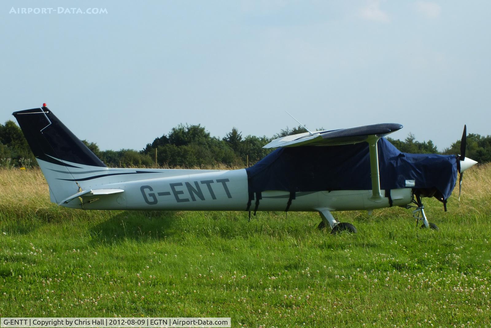 G-ENTT, 1980 Reims F152 C/N 1750, at Enstone Airfield
