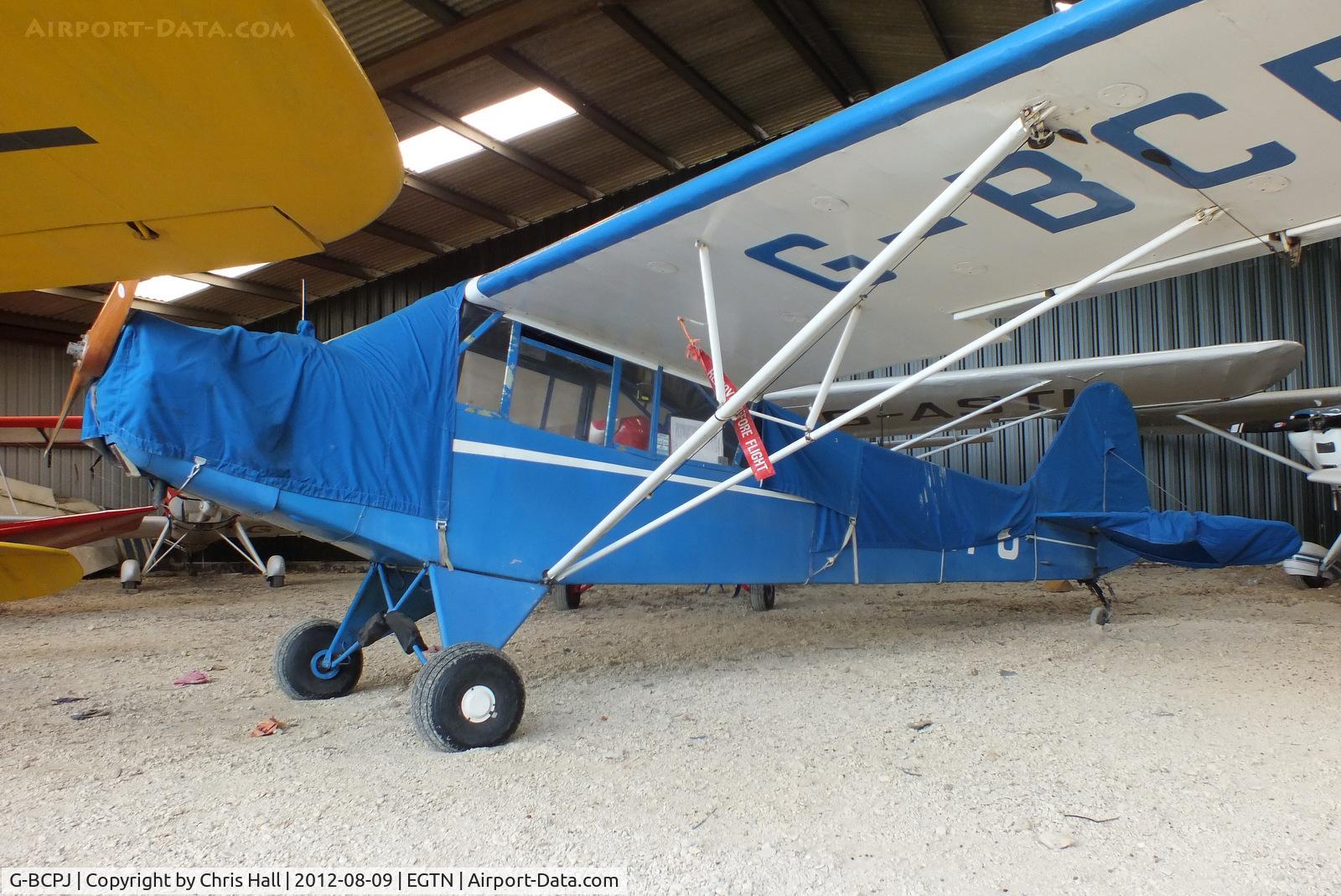 G-BCPJ, 1945 Piper J3C-65 Cub Cub C/N 13206, at Enstone Airfield