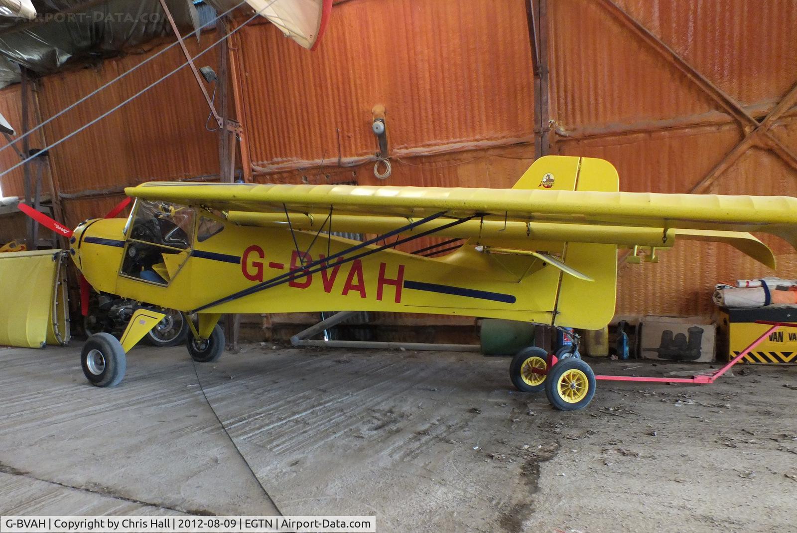 G-BVAH, 1992 Denney Kitfox Mk3 C/N PFA 172-12031, at Enstone Airfield