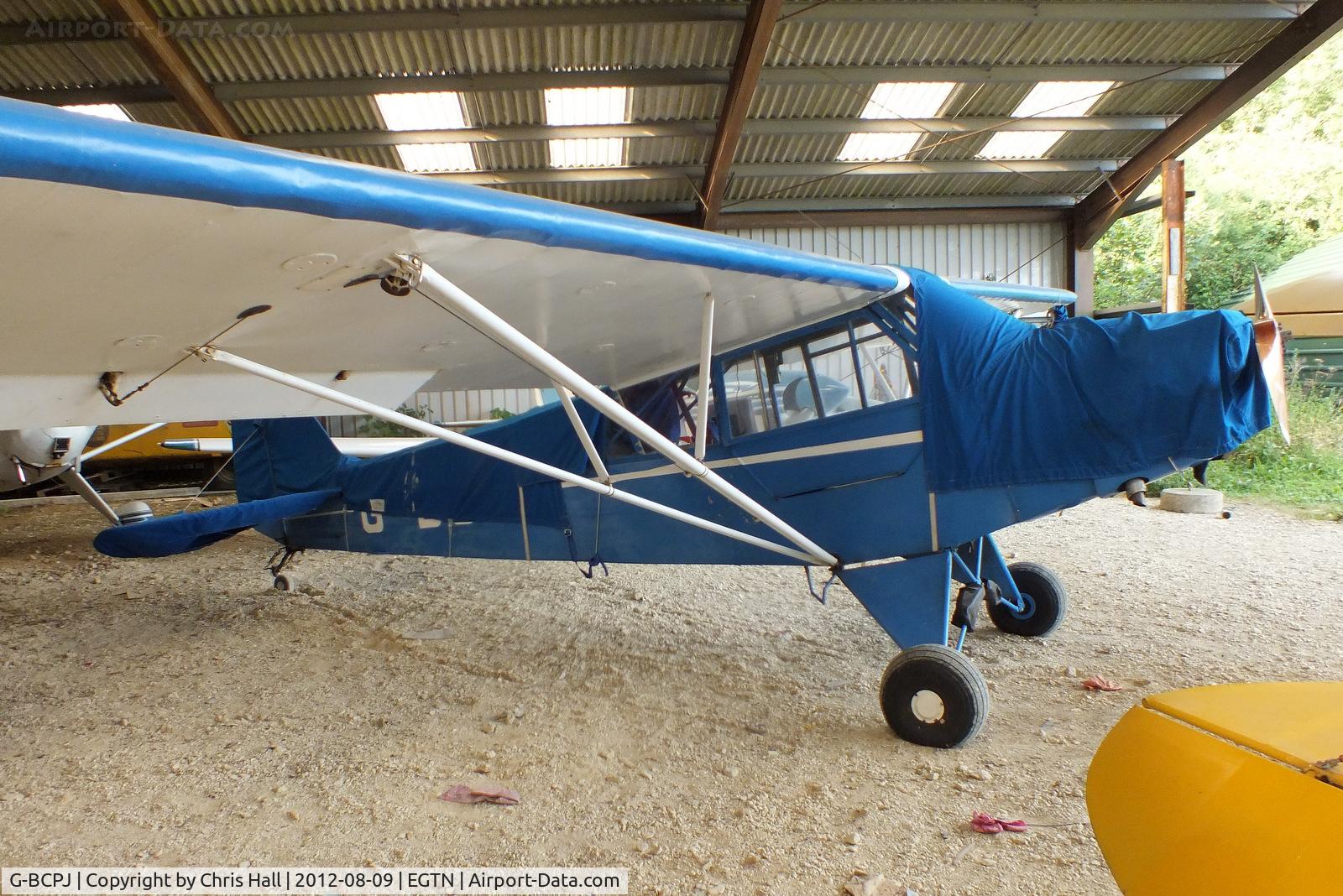 G-BCPJ, 1945 Piper J3C-65 Cub Cub C/N 13206, at Enstone Airfield