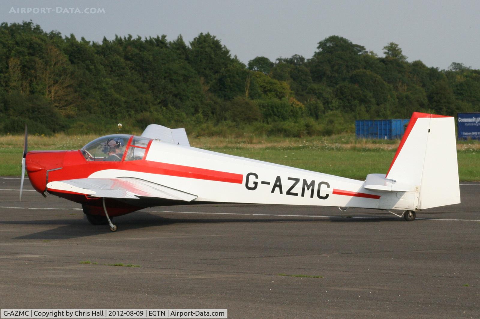 G-AZMC, 1972 Slingsby T-61A Falke C/N 1757, at Enstone Airfield