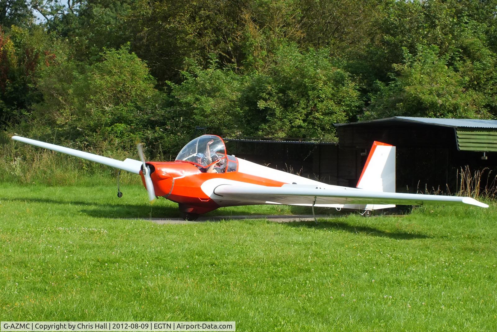 G-AZMC, 1972 Slingsby T-61A Falke C/N 1757, at Enstone Airfield
