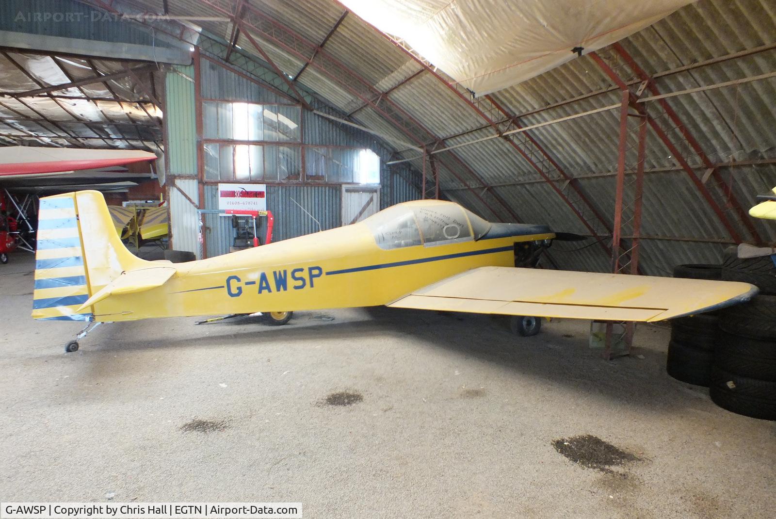 G-AWSP, 1969 Druine D.62B Condor C/N RAE/634, at Enstone Airfield