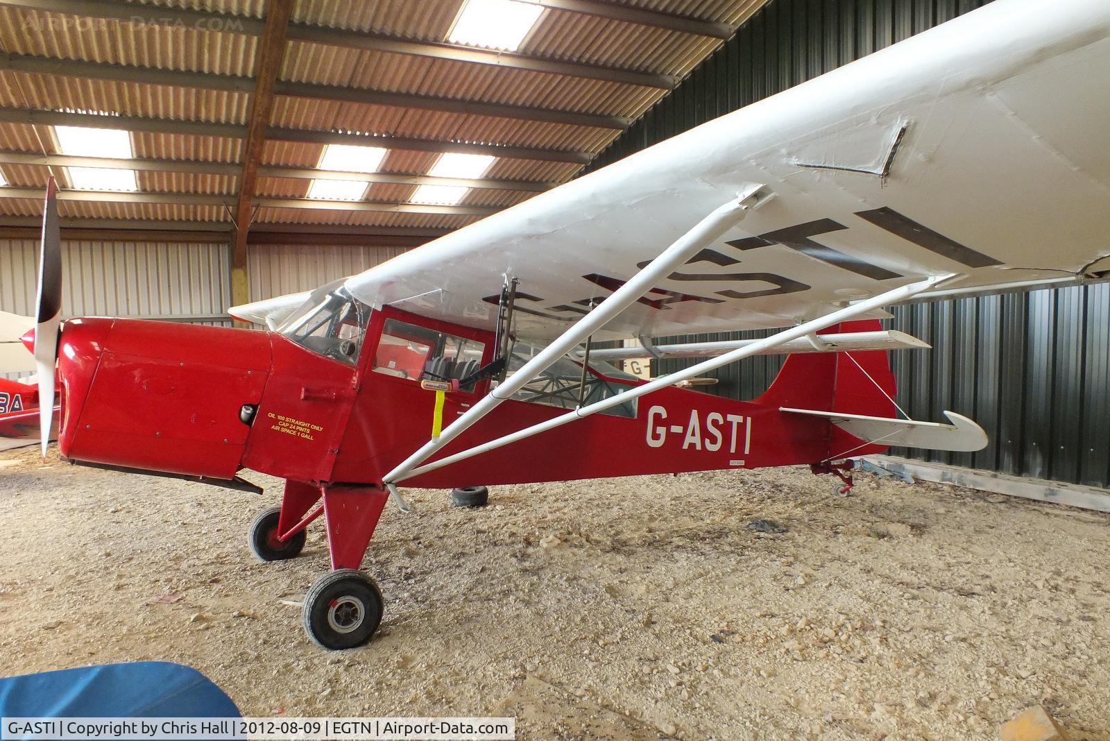 G-ASTI, 1945 Auster 6A Tugmaster C/N 3745, at Enstone Airfield