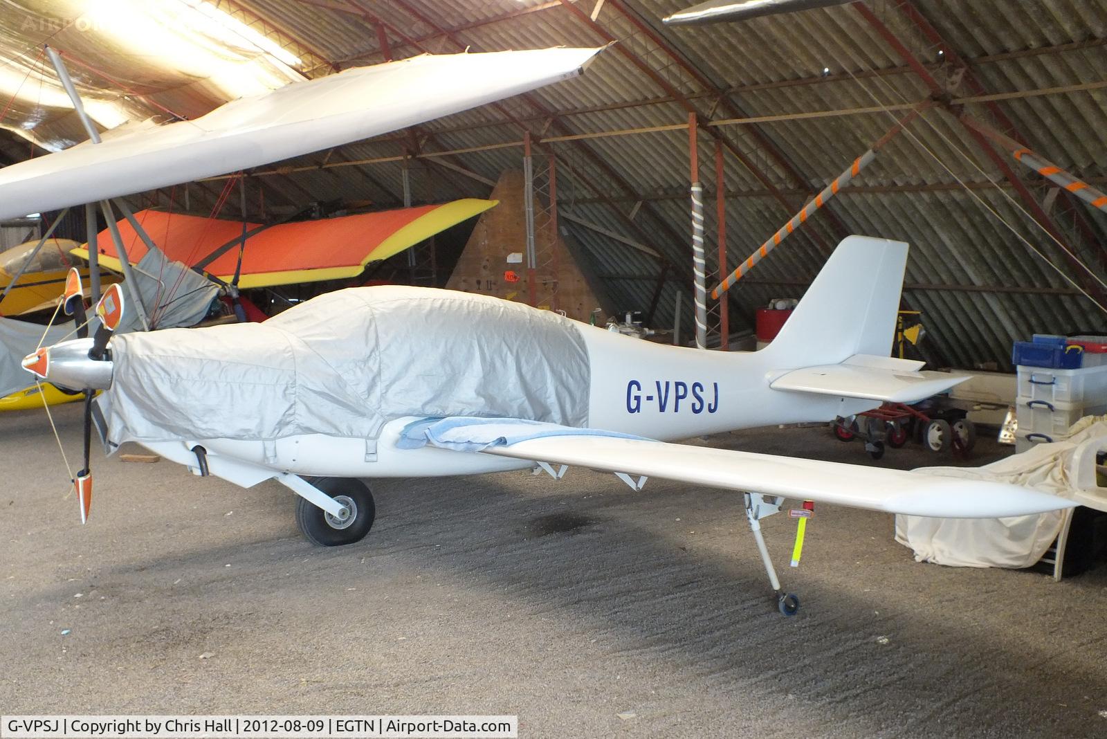 G-VPSJ, 1993 Europa Monowheel C/N PFA 247-12520, at Enstone Airfield