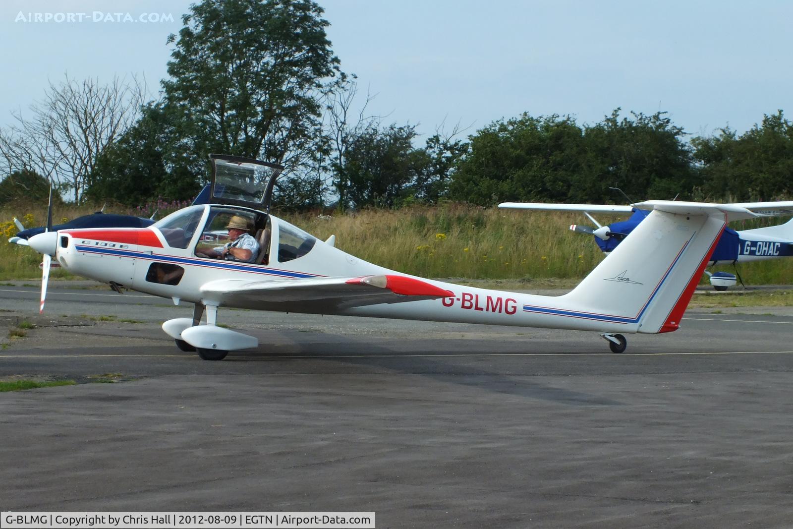 G-BLMG, 1984 Grob G-109B C/N 6322, at Enstone Airfield