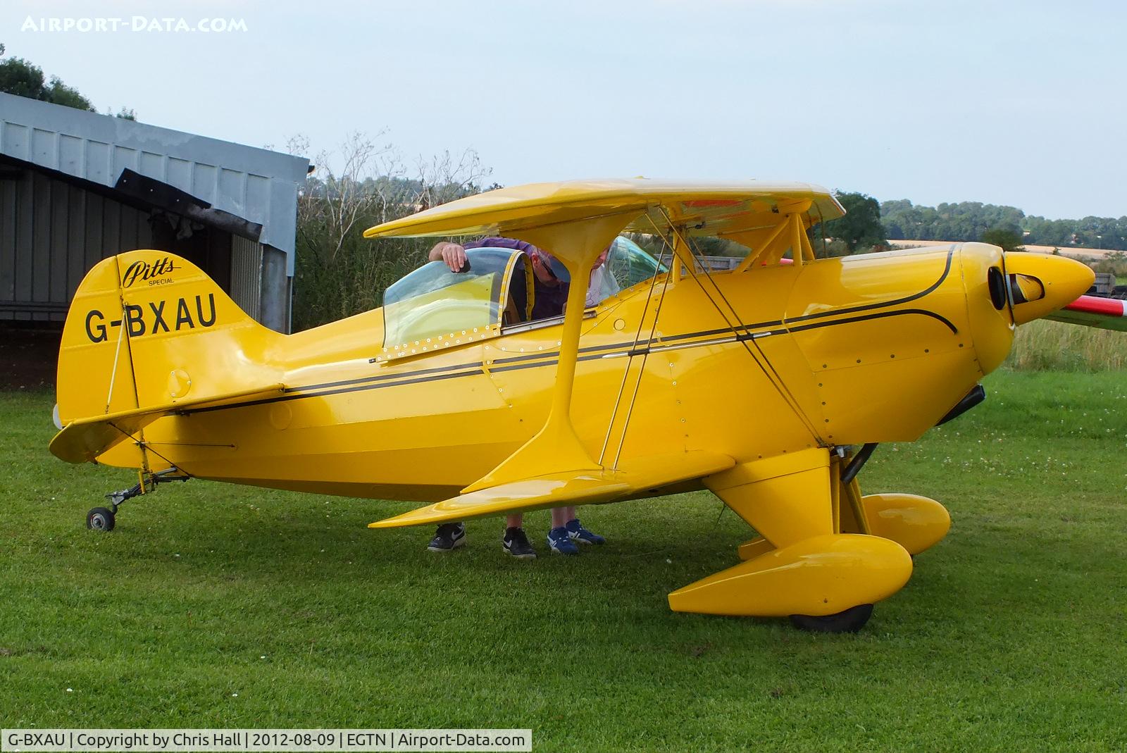 G-BXAU, 1978 Pitts S-1 Special C/N GHG9, at Enstone Airfield
