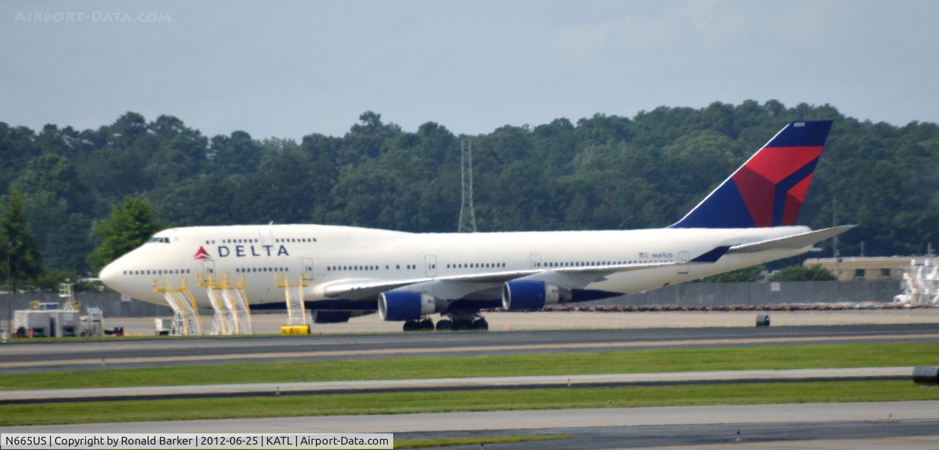 N665US, 1989 Boeing 747-451 C/N 23820, Atlanta