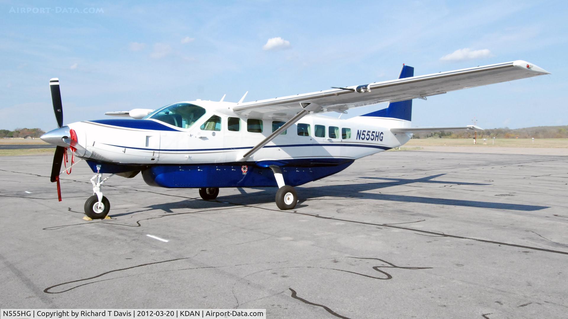 N555HG, Cessna 208B C/N 208B2173, Cessna 208B in Danville Va.