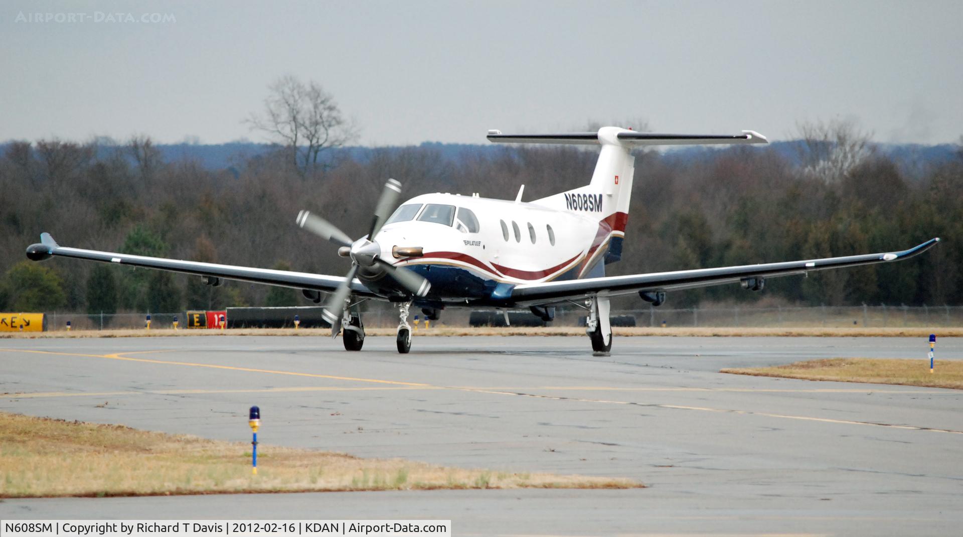 N608SM, 2006 Pilatus PC-12/47 C/N 734, 2006 Pilatus PC-12-47 in Danville Va.