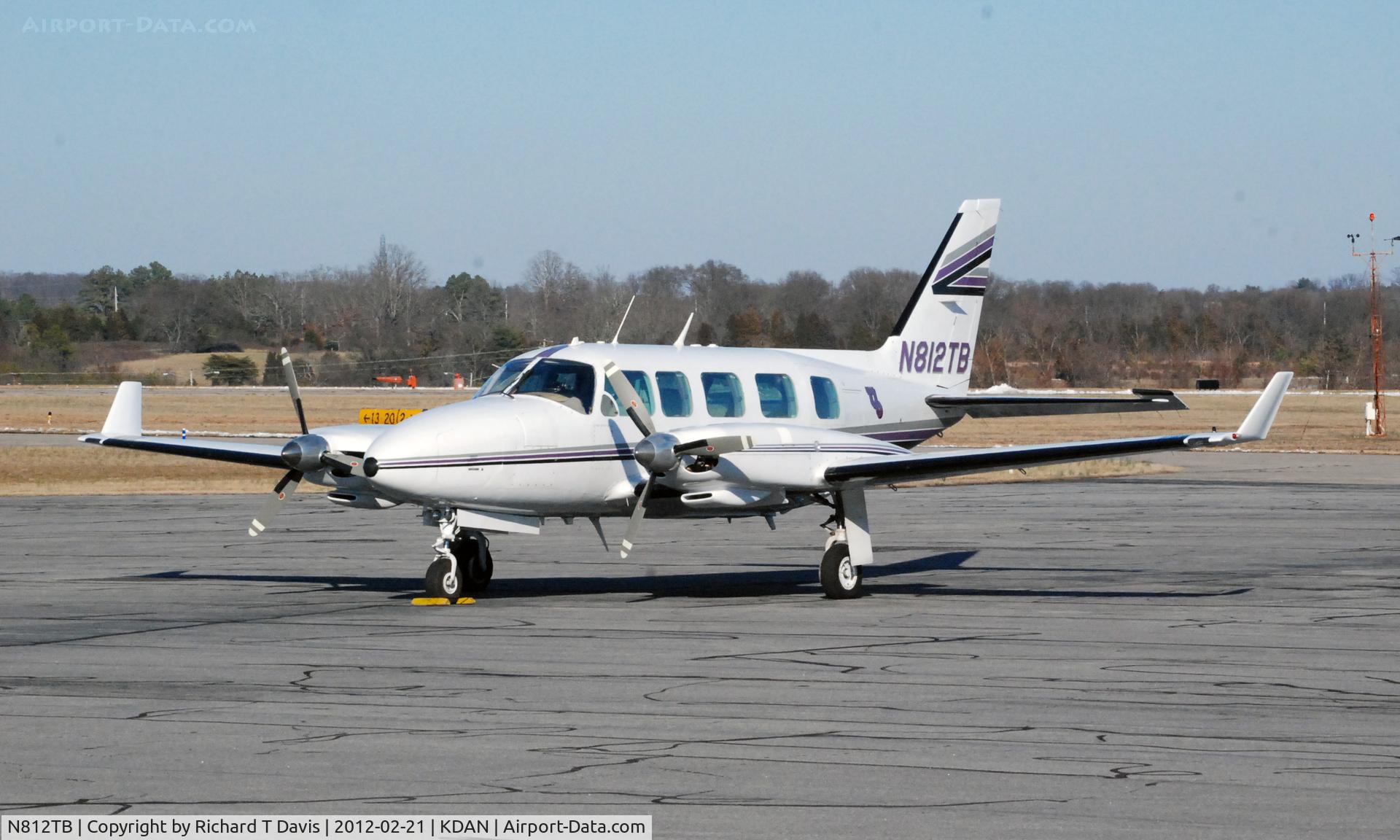 N812TB, 1981 Piper PA-31-350 Chieftain C/N 31-8152113, 1981 Piper PA-31-350 in Danville Va.