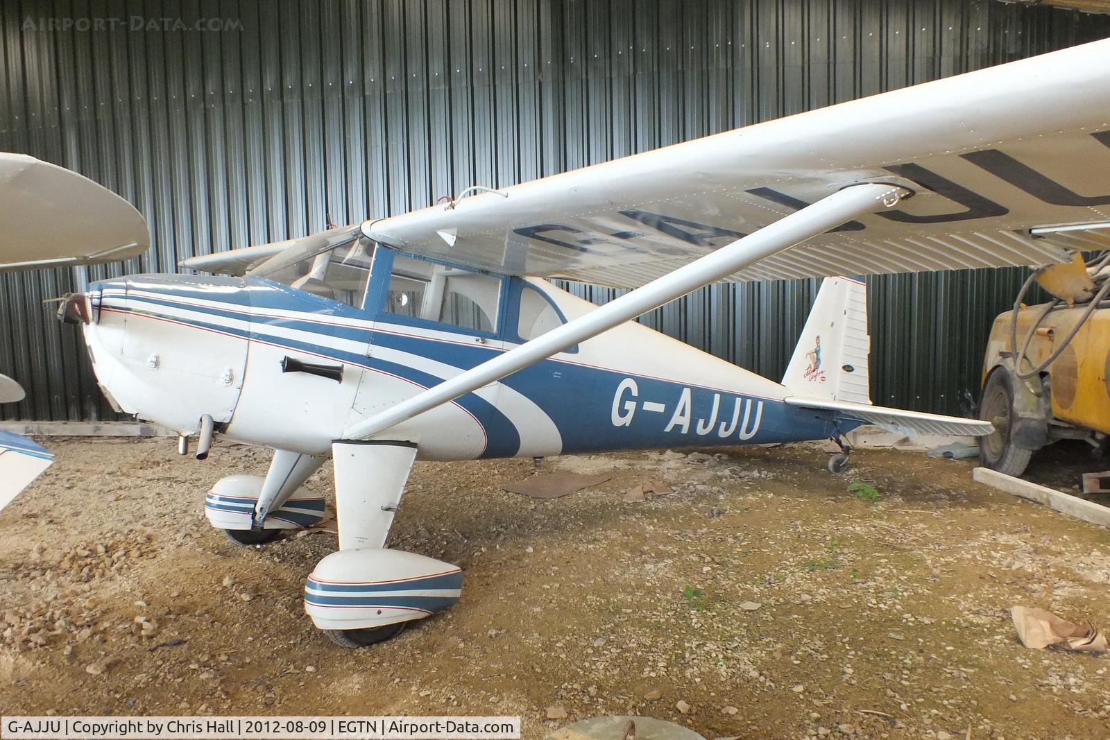 G-AJJU, 1946 Luscombe 8E Silvaire C/N 2295, at Enstone Airfield