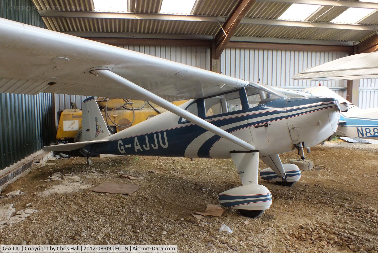 G-AJJU, 1946 Luscombe 8E Silvaire C/N 2295, at Enstone Airfield