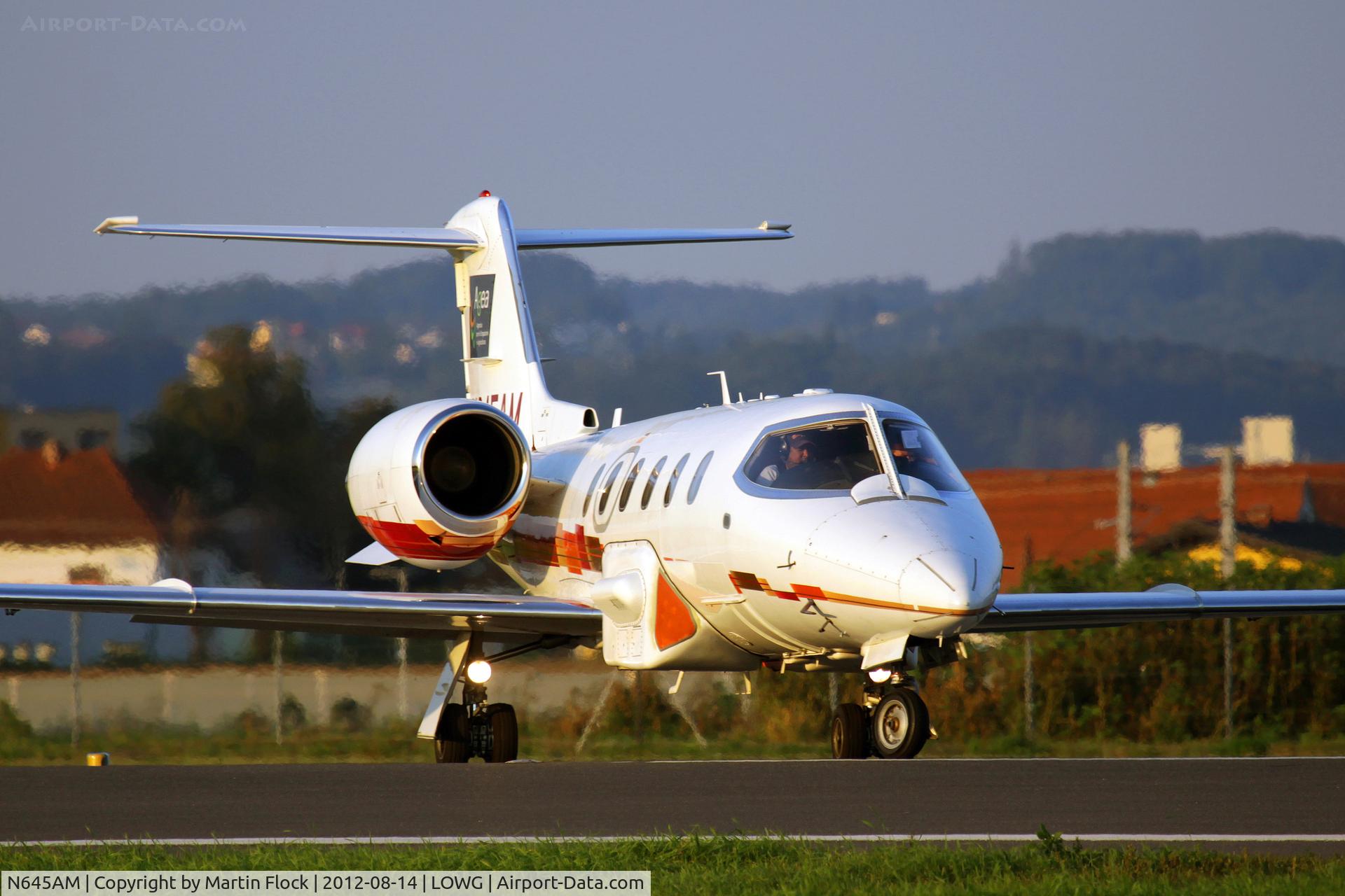 N645AM, 1988 Gates Learjet 35A C/N 645, ........
