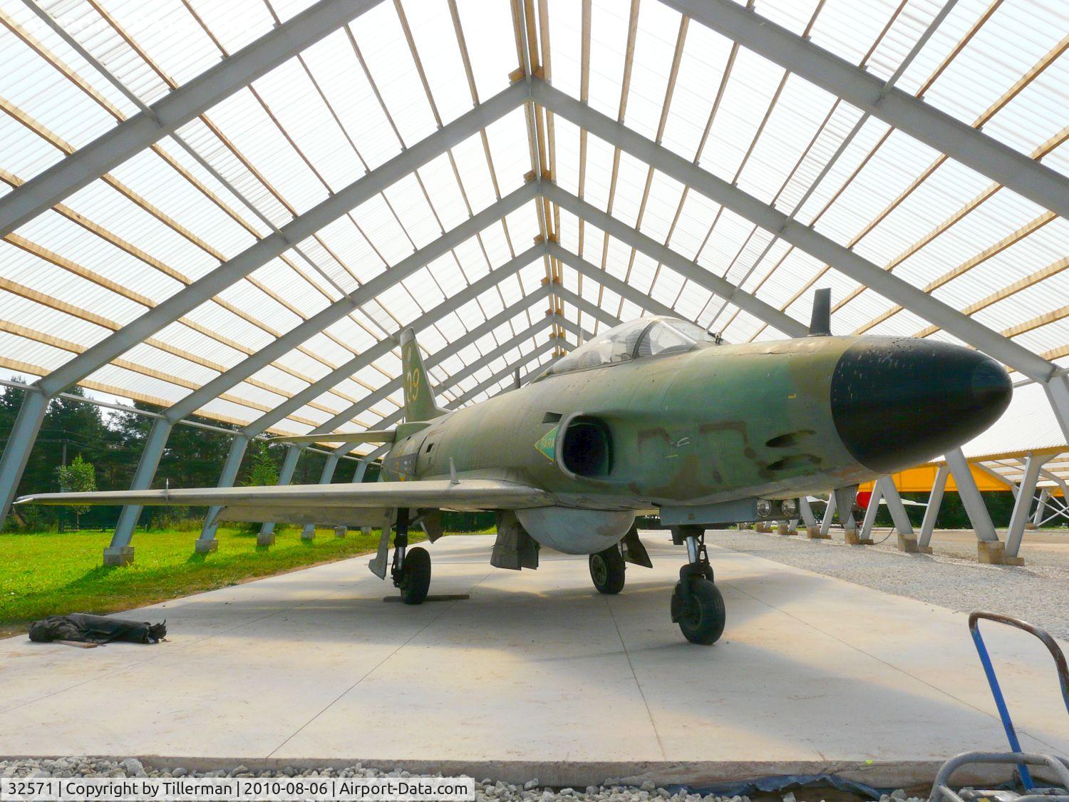 32571, Saab J-32E Lansen C/N 32-571, Since early 2010 this aircraft is on display with the Estonian Aviation Museum in Lange (near Tartu), Estonia. Earlier it was in storage with the Swedish Flygvapen Museum at Malmen, Sweden.