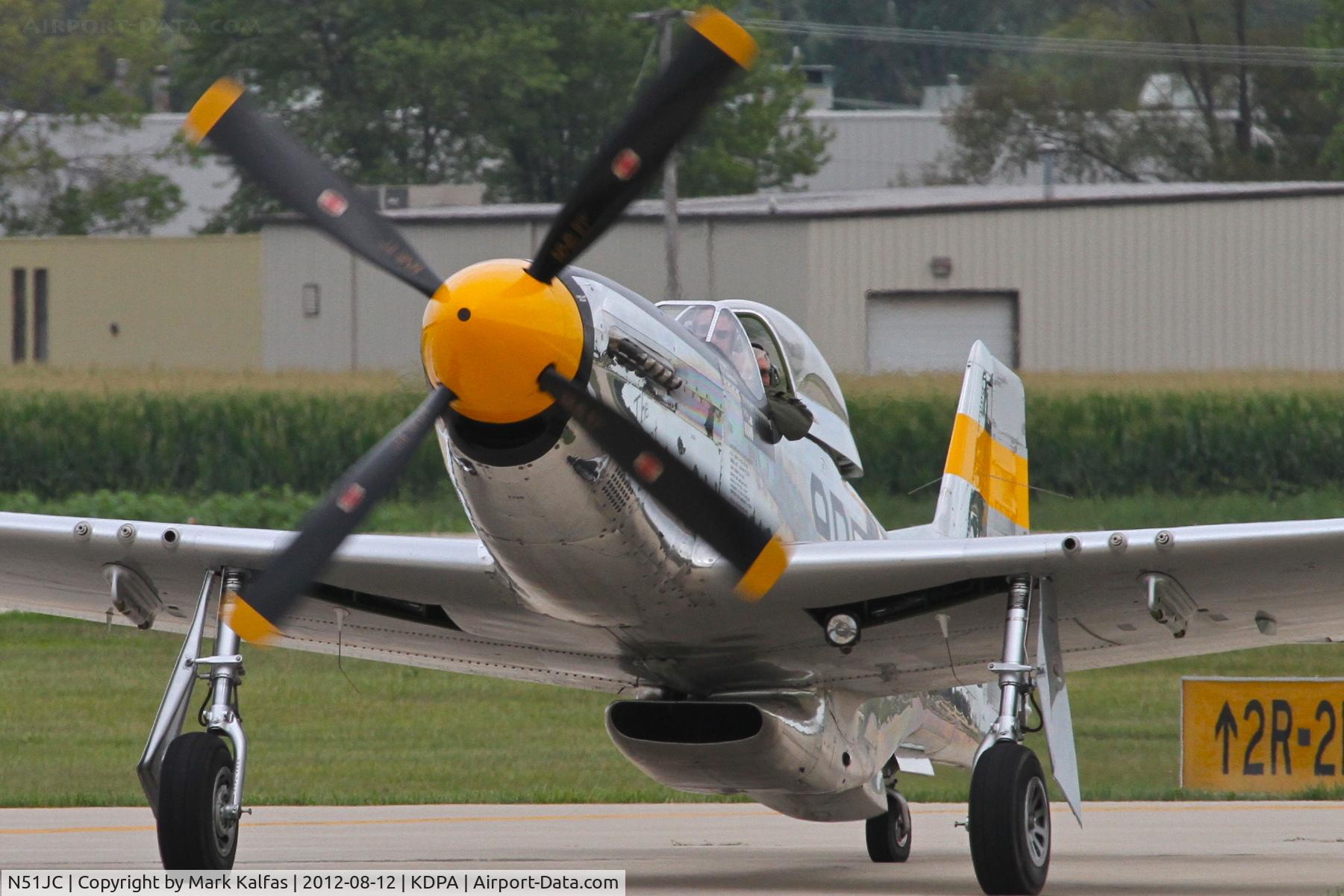 N51JC, 1944 North American P-51D Mustang C/N 122-38798, N51JC 
