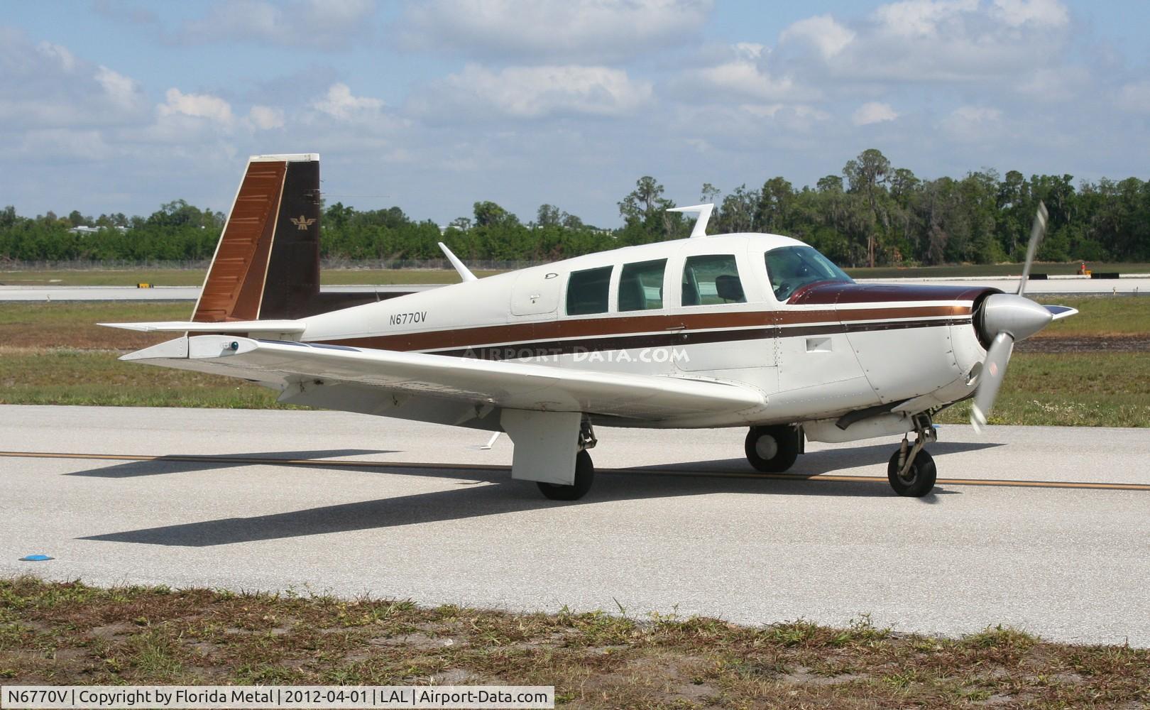 N6770V, 1970 Mooney M20F Executive C/N 700060, Mooney M20F