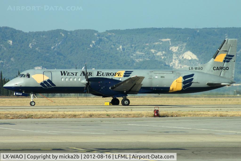 LX-WAO, 1991 British Aerospace ATP C/N 2043, Taxiing