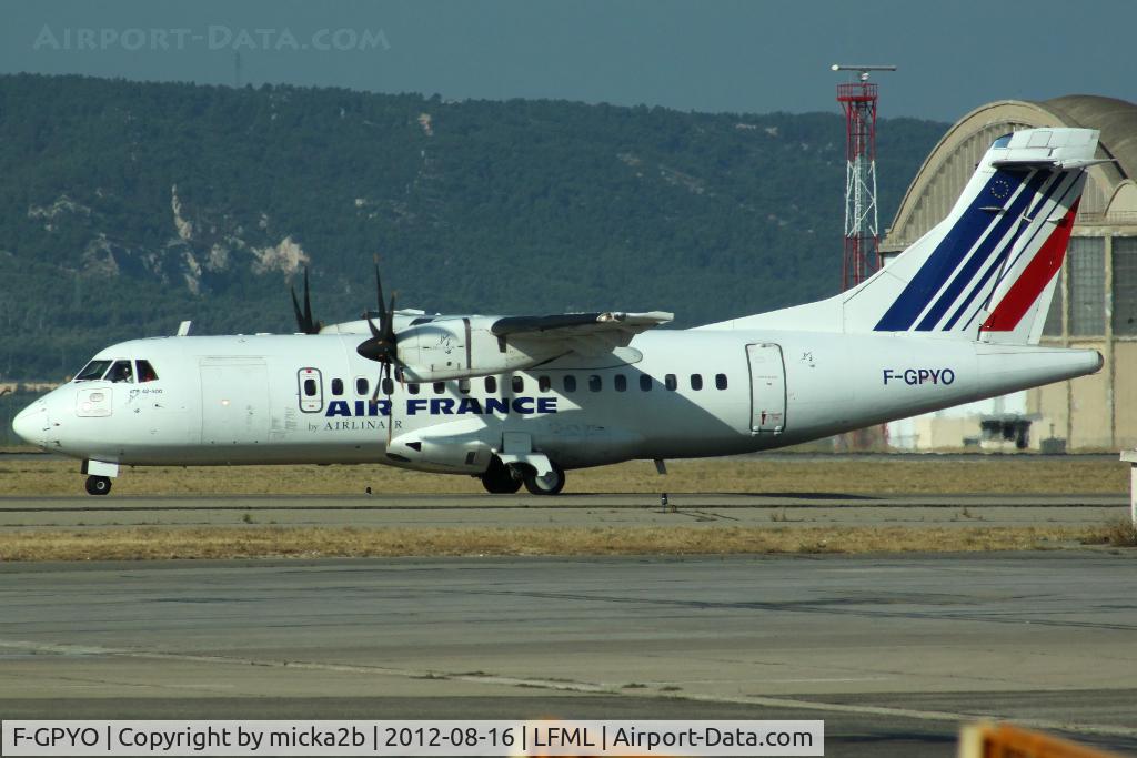 F-GPYO, 1997 ATR 42-500 C/N 544, Taxiing