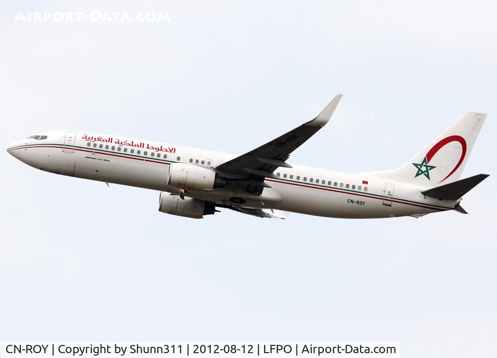 CN-ROY, 2010 Boeing 737-8B6 C/N 33070, Taking off from rwy 24