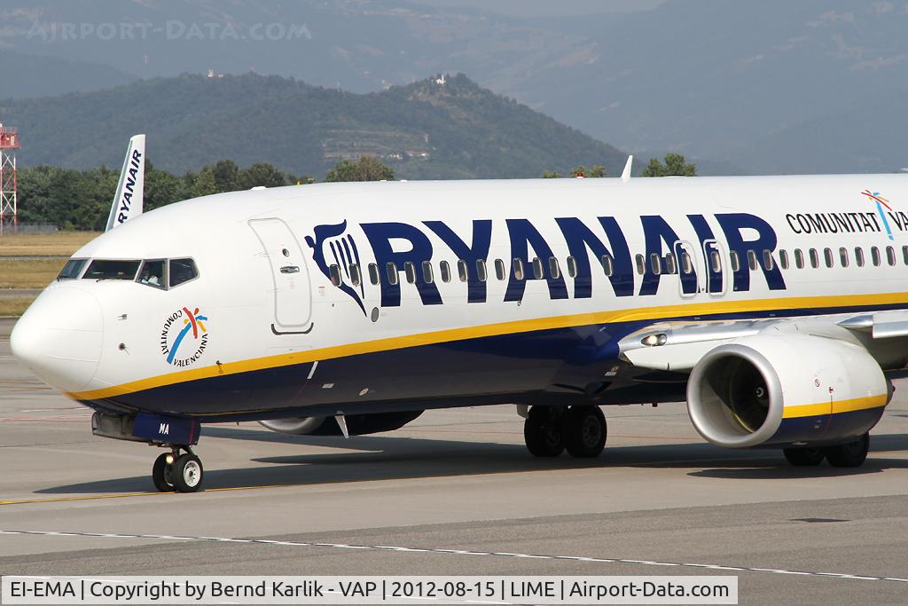 EI-EMA, 2010 Boeing 737-8AS C/N 35032, Bergamo