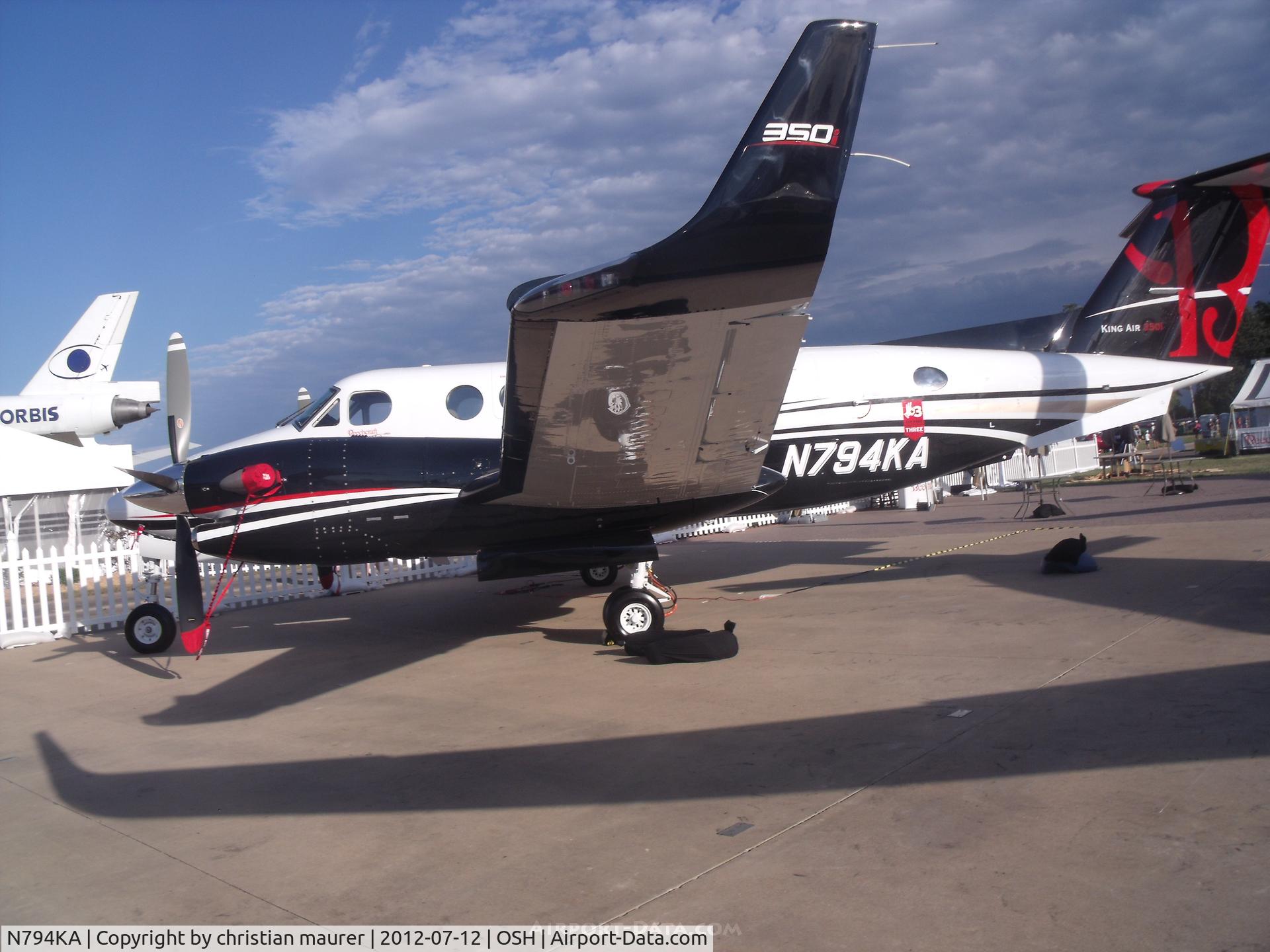 N794KA, 2012 Hawker Beechcraft 350i King Air (B300) C/N FL-794, b300
