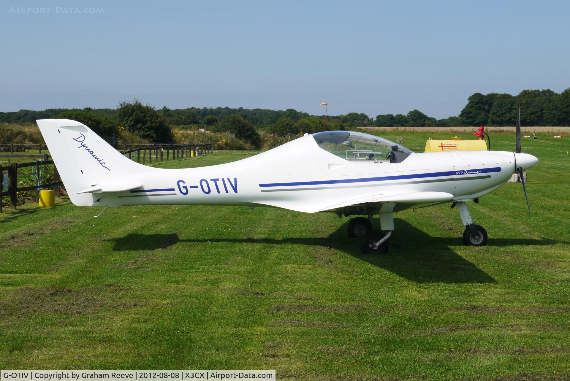G-OTIV, 2007 Aerospool WT-9 Dynamic C/N DY194/2007, Parked in the sun.