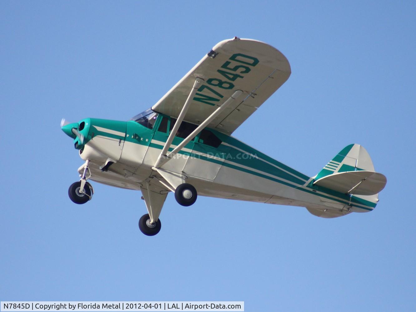 N7845D, 1957 Piper PA-22-150 Tri-Pacer C/N 22-5495, Piper PA-22-150