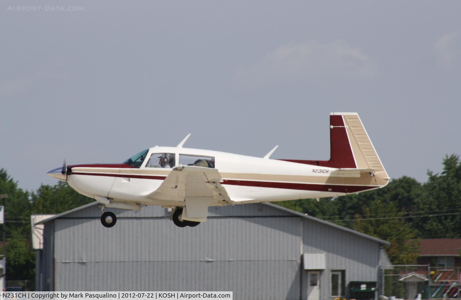 N231CH, 1979 Mooney M20K C/N 25-0053, Mooney M20K