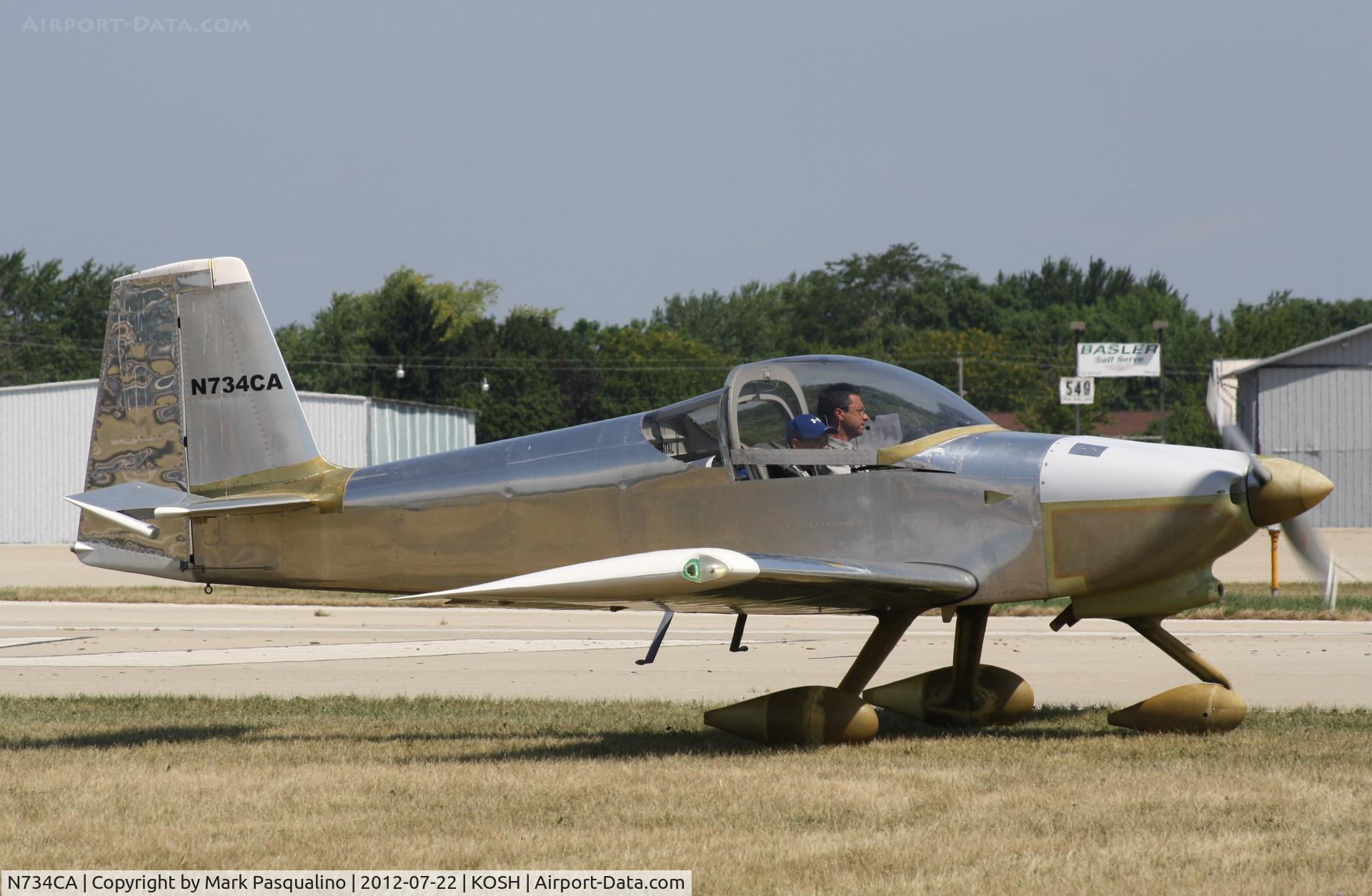 N734CA, 2008 Vans RV-7A C/N 71088, Vans RV-7A