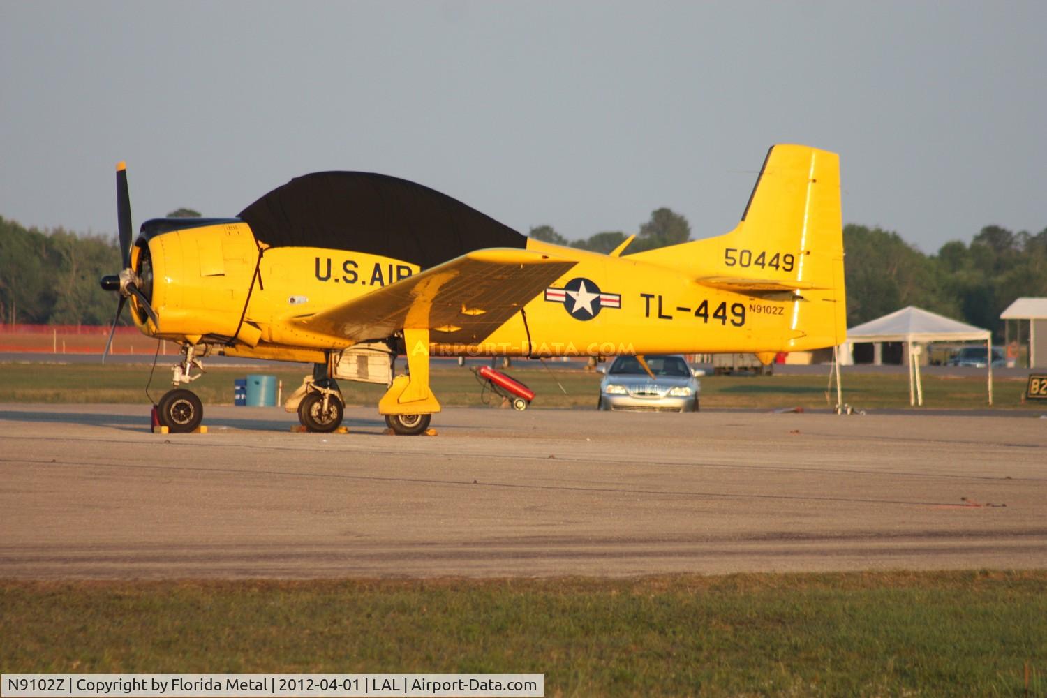 N9102Z, 1951 North American T-28A Trojan C/N 171-7, T-28A Trojan