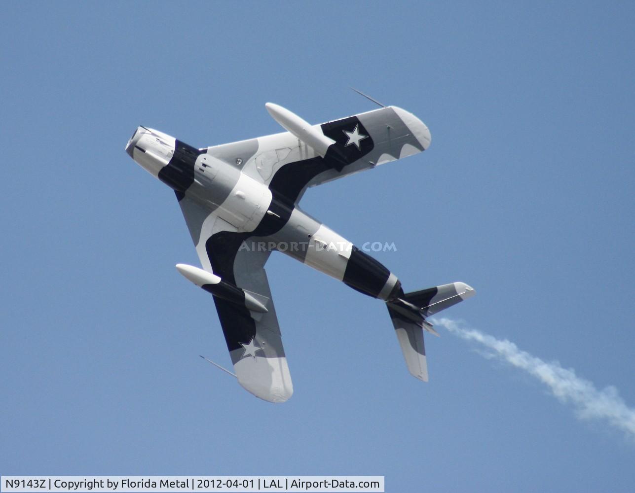 N9143Z, 1959 PZL-Mielec Lim-5 (MiG-17F) C/N 1C1707, Black Diamond Mig-17