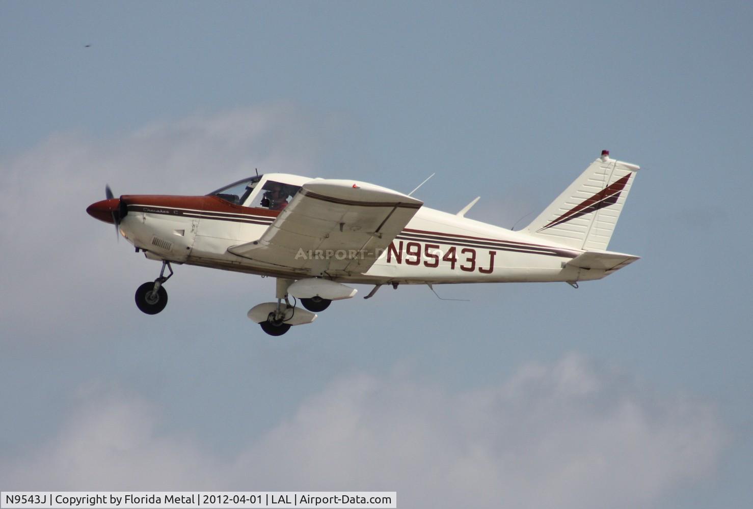 N9543J, 1966 Piper PA-28-180 C/N 28-3672, PA-28-160