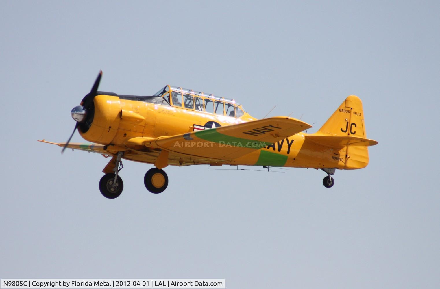 N9805C, 1945 North American SNJ-5B Texan C/N 85036, SNJ-5B
