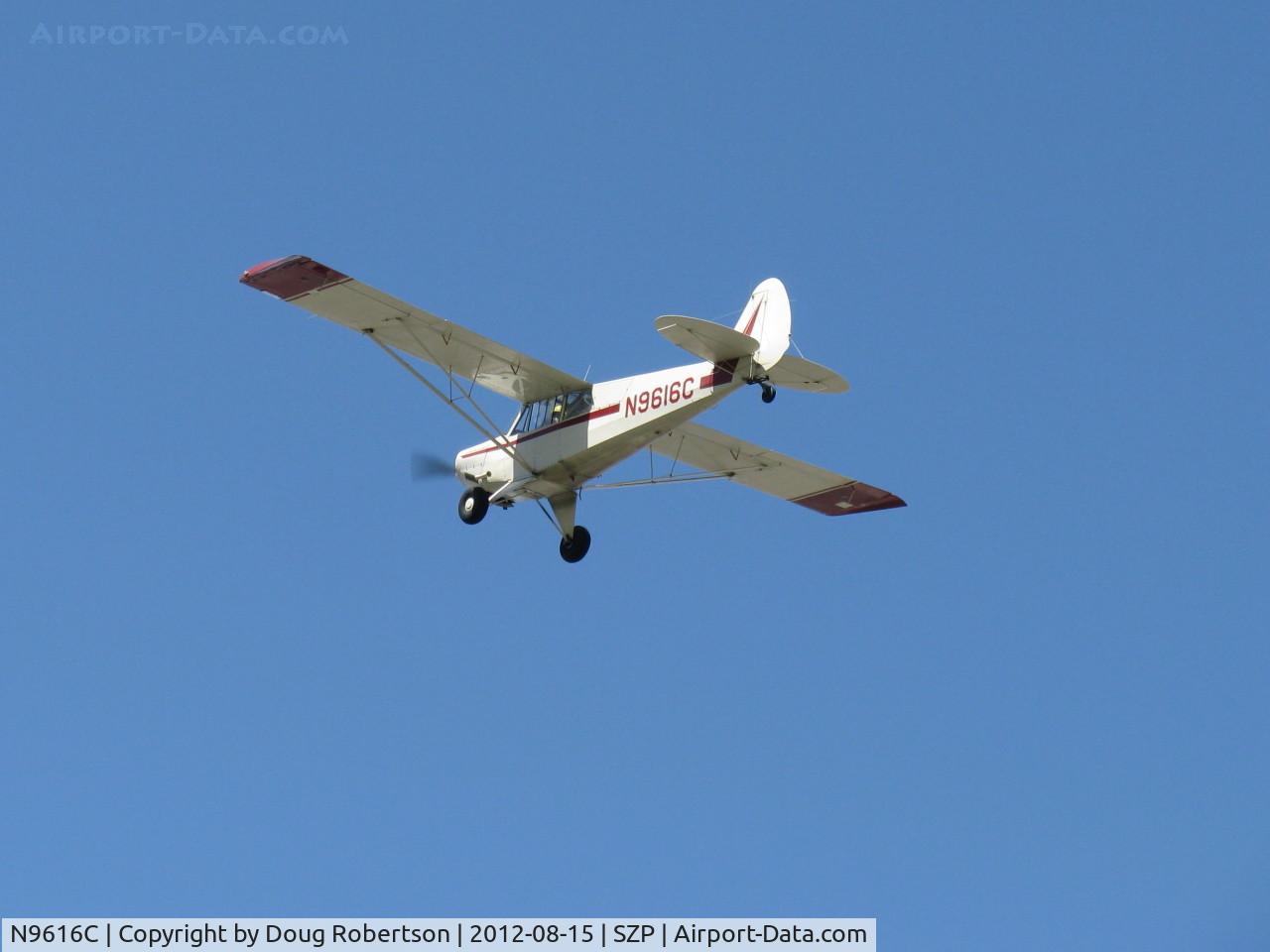 N9616C, 1991 Christen A-1 Husky C/N 1177, 1991 Christen A-1 HUSKY, Lycoming O&VO-360 180 Hp, aileron spades, MT prop, takeoff climb Rwy 22