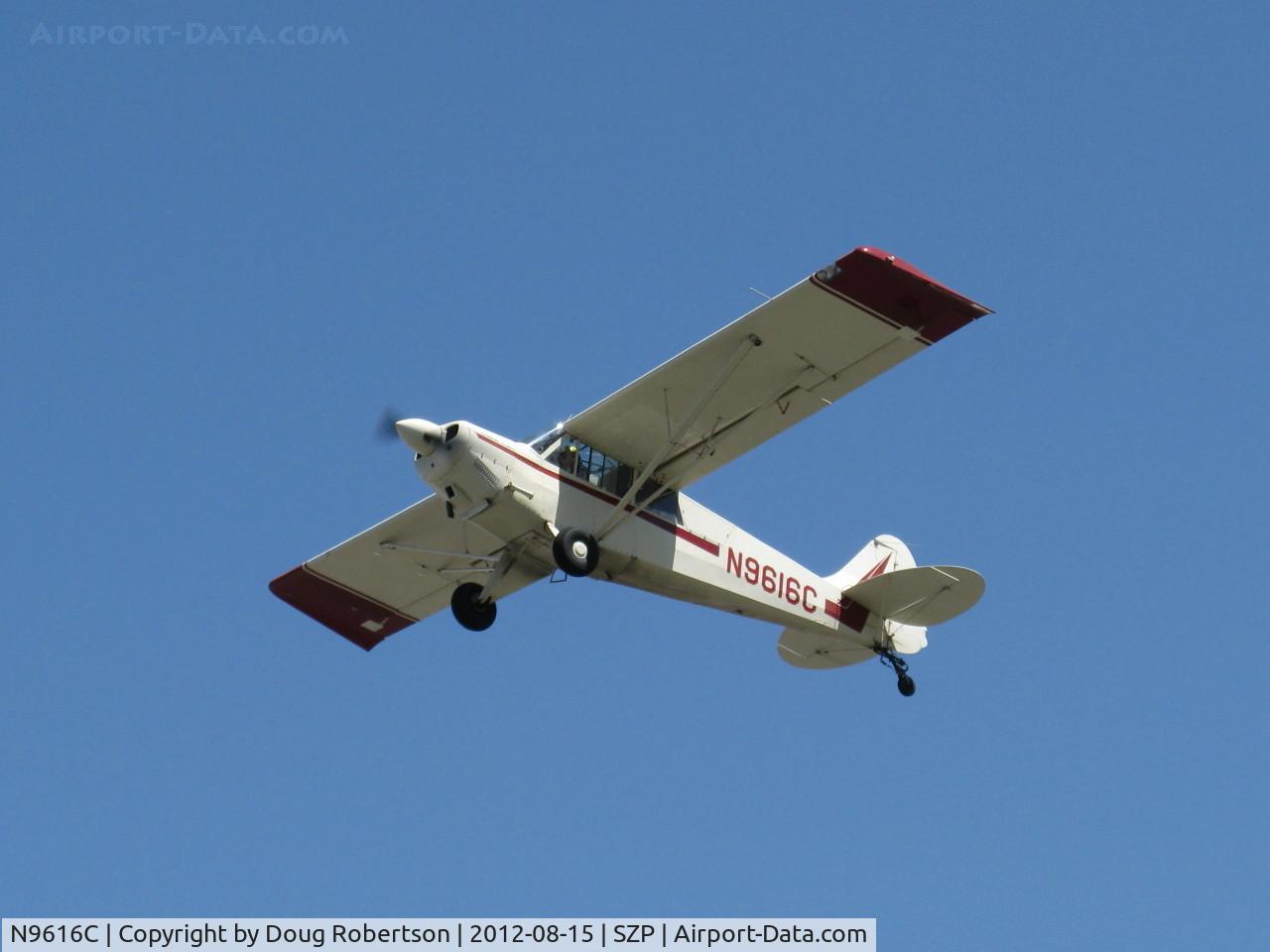N9616C, 1991 Christen A-1 Husky C/N 1177, 1991 Christen A-1 HUSKY, Lycoming O&VO-360 180 Hp, aileron spades, MT prop, another takeoff climb Rwy 22
